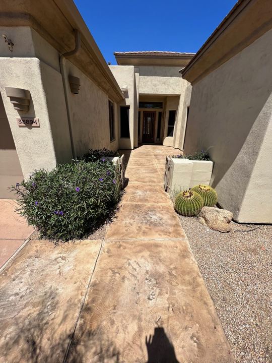 Front courtyard
