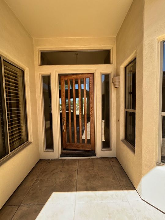 Front entry