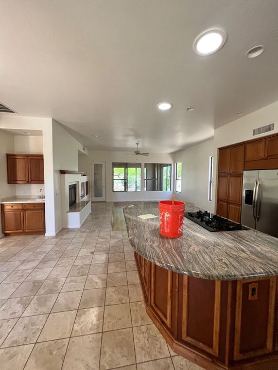 Original kitchen island