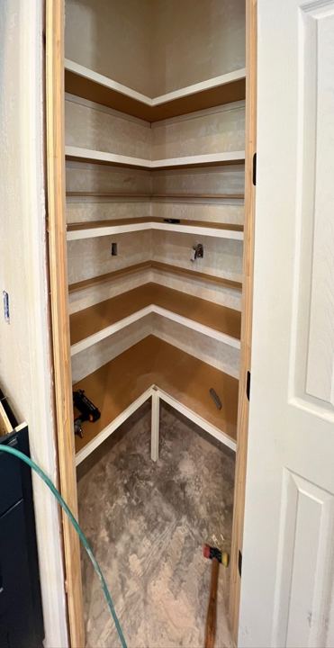 Pantry shelving