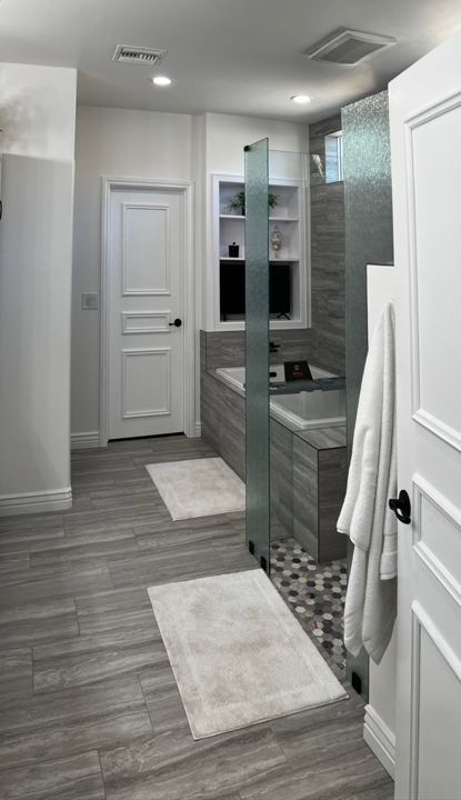 Shower and toilet room