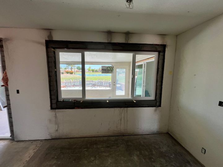 Front window wall