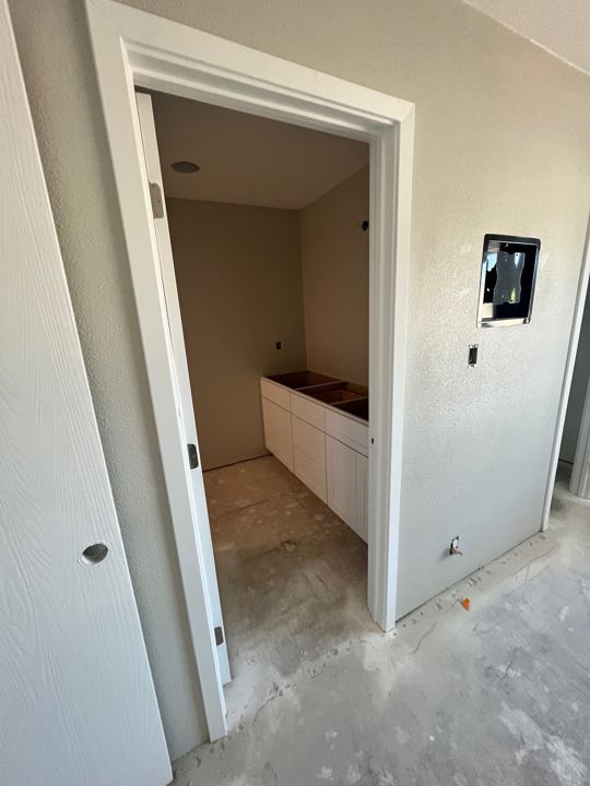 Bathroom from the hall