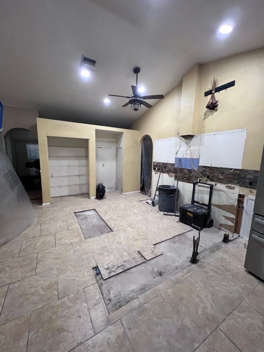 Kitchen and great room