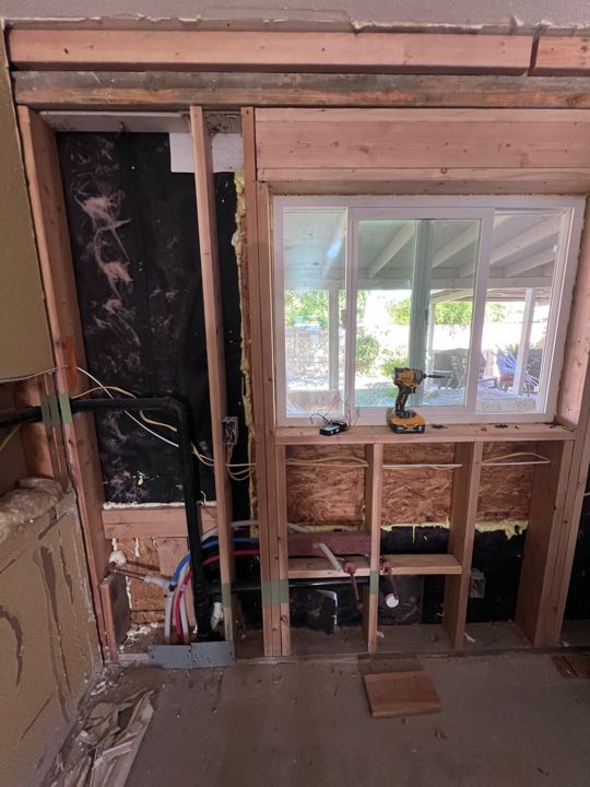 Window wall framing