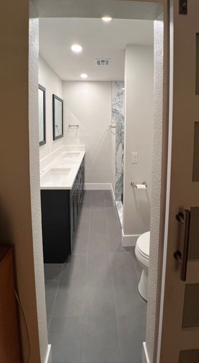 Bathroom entrance