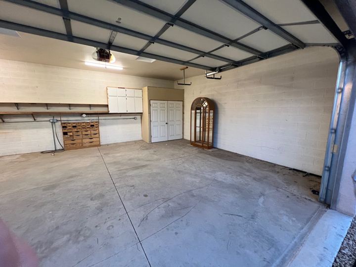 Garage interior