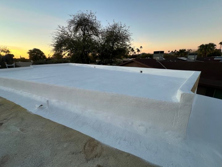 New foam roof