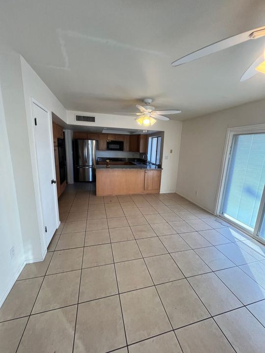 Family room toward the kitchen
