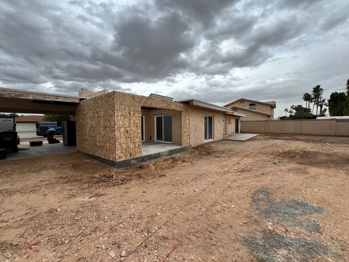 Addition sheathed