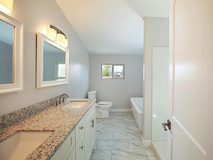 Primary bath double vanity